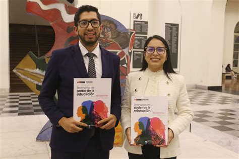 Pronabec Presenta Libro Con Historias De Vida Transformadas Por Una