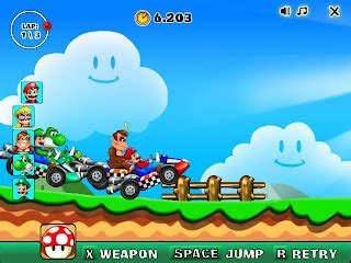 Race Car Games Online: New Super Mario Racing