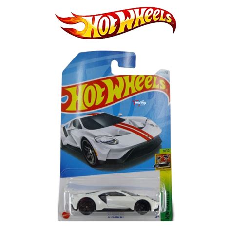 Merah PUTIH Hot Wheels 17 福特 GT 白名單紅色異國情調 蝦皮購物