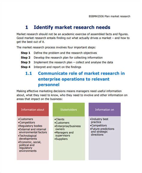 Market Research Template