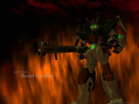 Mobile Suit Gundam Seed Wallpaper Gatx103 Buster Gundam Minitokyo