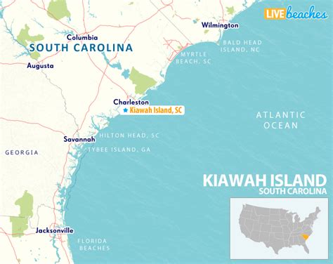 Kiawah Island Map Printable