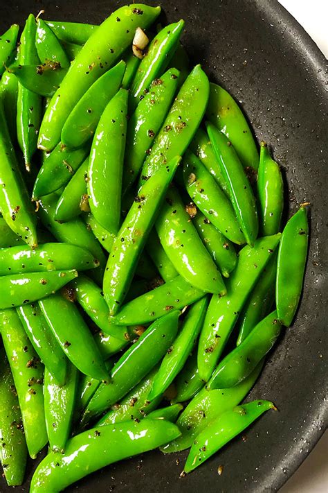 Sauteed Sugar Snap Peas Recipe One Pot One Pot Recipes