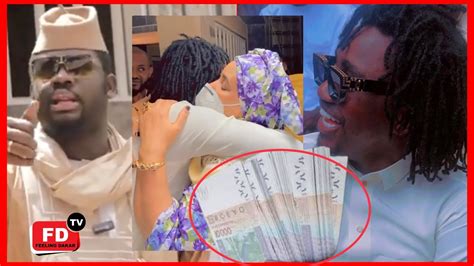 Baptême de sa fille Wally Seck donne le nom à sa mère Diaga elle lui