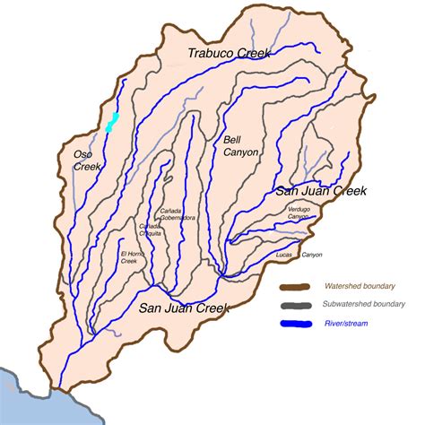 Course Of San Juan Creek Wikipedia