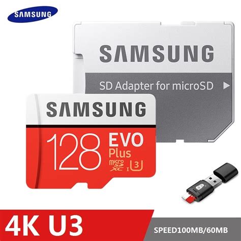 Samsung Evo Plus Carte M Moire Gb Go Sdxc Micro Sd Tf Carte