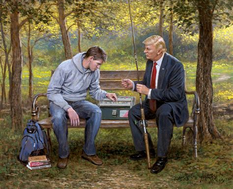 Teach A Man To Fish 11x14 Litho Mcnaughton Fine Art