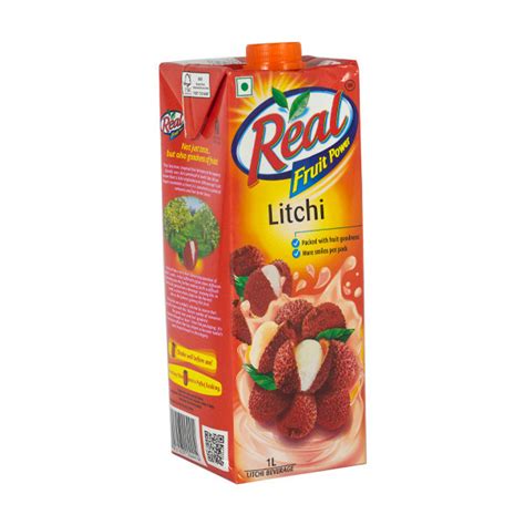 Real Fruit Power Litchi Juice L Zala Bt