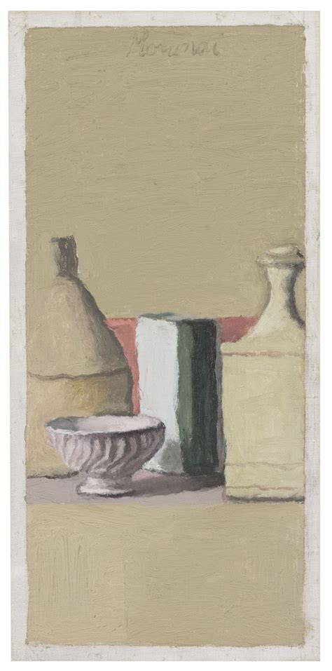 Morandi Giorgio Natura Morta Still Life Sothebys L16624lot949s2en