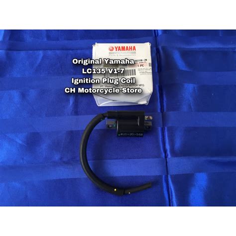 Original Yamaha Lc135 Ignition Plug Coil V1 V2 V3 V4 V5 V6 V7 Shopee Malaysia