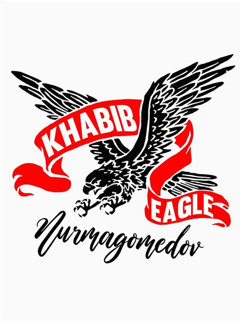 "Khabib "The Eagle" Nurmagomedov" T-shirt by bibinik | Redbubble