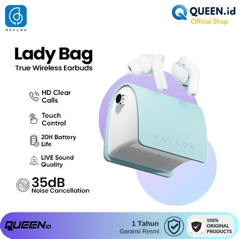 Jual Haylou Lady Bag Tws True Wireless Earbuds Bluetooth Headset Anc