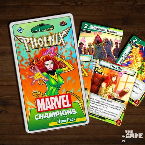 Marvel Champions LCG Phoenix Hero Pack Exp Επιτραπέζια Παιχνίδια