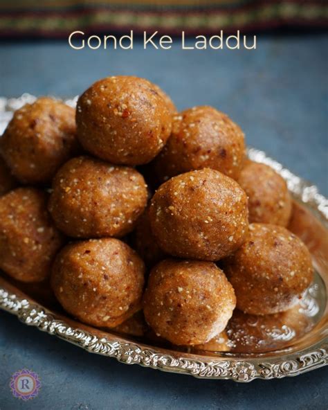 Gond Ke Laddu Recipe Winter Special Recipes Raks Kitchen