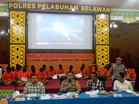 Kaleidoskop 2023 Polres Pelabuhan Belawan Selesaikan 2 033 Tindak