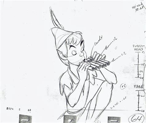 Walt Disney Sketches - Peter Pan - Walt Disney Characters Photo ...