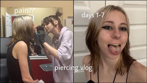 Getting My Tongue Pierced Healing Youtube