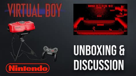 Unboxing And Discussion Nintendos Virtual Boy Youtube