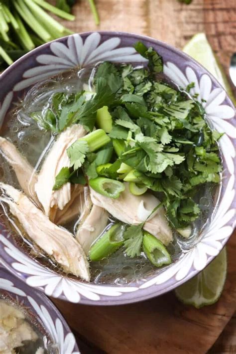 Miến Gà (Vietnamese Clear Noodle Soup) - Season & Thyme