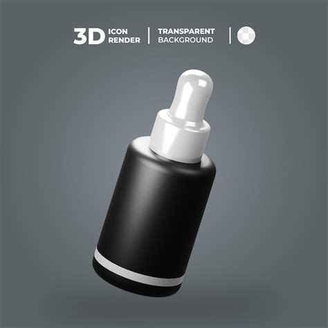 Premium Psd D Serum Bottle