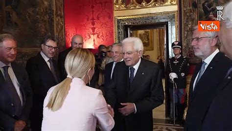 Mattarella Presiede Il Consiglio Supremo Di Difesa Con La Premier