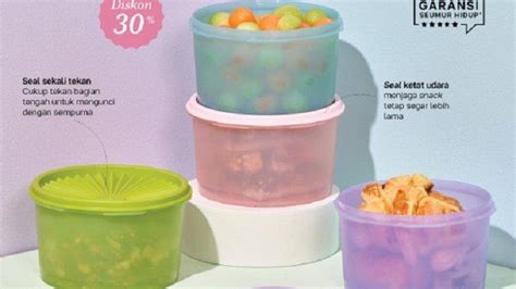 KATALOG Lengkap Promo Tupperware Hingga 31 Januari 2023 Bertabur