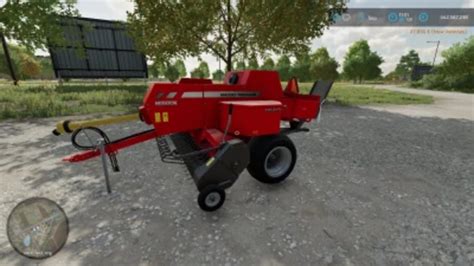 Fs22 Massey Ferguson Hesston 1840 V 1000 Balers Mod Für Farming