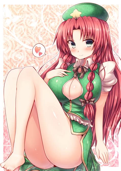 Hong Meiling Touhou Drawn By Naoyama Masaru Danbooru