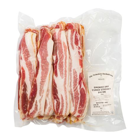 Smoked Streaky Dry Cured Bacon 1kg Albion Fine Foods Ltd