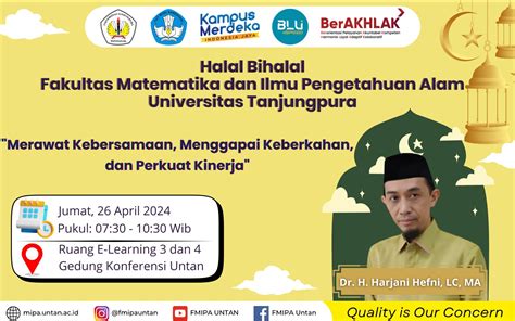 Seminar Dan Kajian Merawat Kebersamaan Menggapai Keberkahan Dan