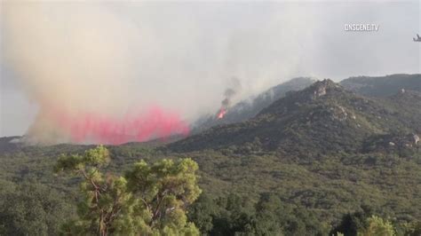 Brush Fire Scorches 255 Acres Near Warner Springs Fox 5 San Diego