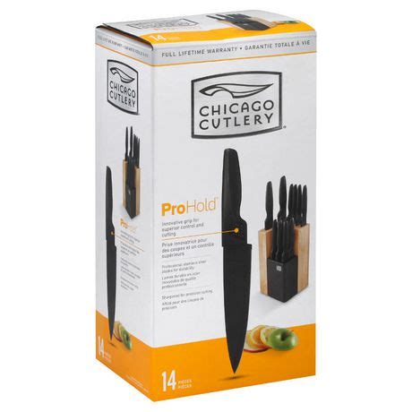 Chicago Cutlery® Pro-Hold 14-Piece Dual Knife Block Set | Walmart Canada