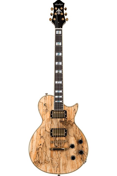 Heritage Elite Spalt Maple Electric Guitar Solid Carved Spalt Maple