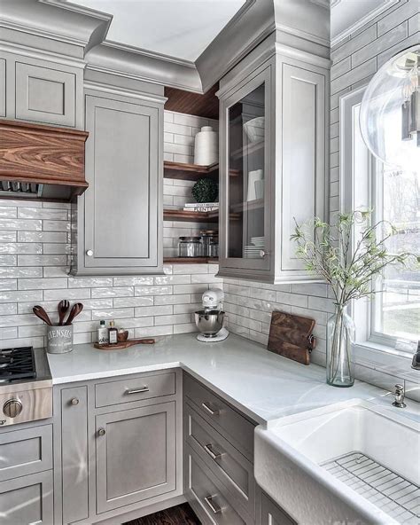 Relaxed Rustic Farmhouse Style Kitchen Tile Ideas Atlas Ceramics