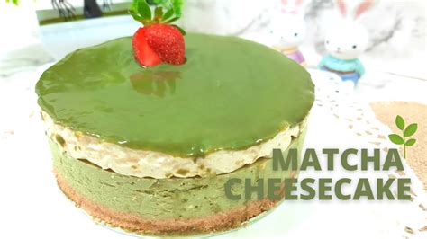 Resep Matcha Cheesecake No Bake Tanpa Gelatin YouTube