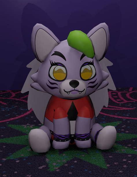 Roxy Sit Plush Youtooz Papercraft By Teardown5326 On Deviantart