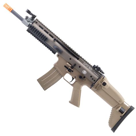 Buy Cybergun Fn Herstal Licensed Scar L Airsoft Rifle Camouflageusa