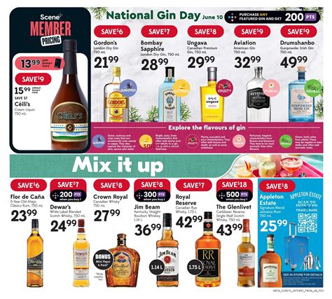 Sobeys Safeway AB Liquor Flyer June 8 To 14