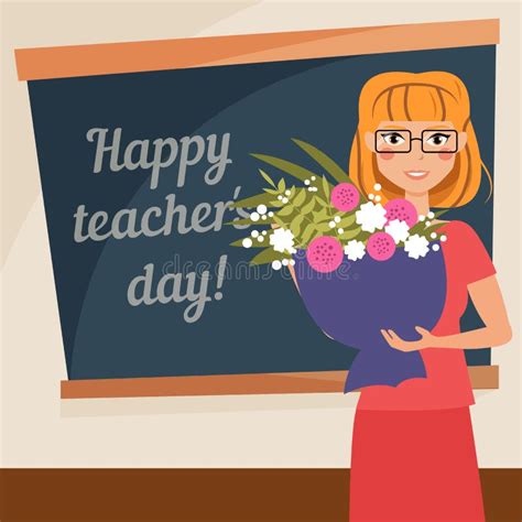 Happy Teachers Day Cartoon