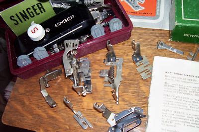 SINGER 301 SLANT NEEDLE SEWING MACHINE ATTACHMENT SETS | #149461467