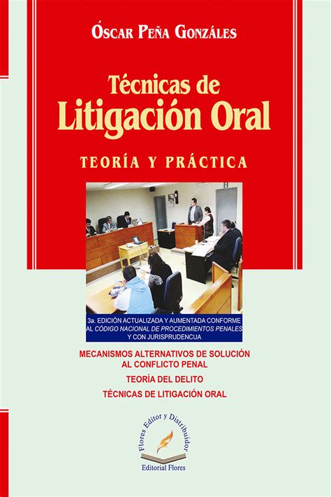 TECNICAS DE LITIGACION ORAL TEORIA Y PRACTICA Librería León