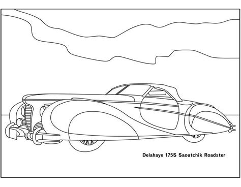 Старинные машины. Распечатать картинки с Ретро авто