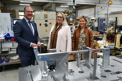 Bürgermeister zu Besuch beim Unternehmen Wilhelm Rasch GmbH Co KG