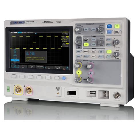 Siglent Sds X Series Sds X Mhz Ch Digital Oscilloscope