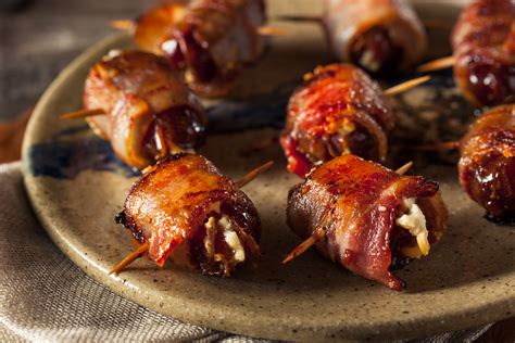 Bacon Wrapped Dates Recipe