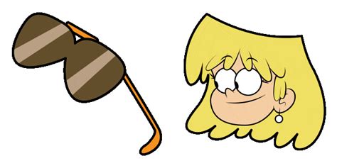 The Loud House Lori Loud Glasses Animated Cursor Sweezy Chrome Web