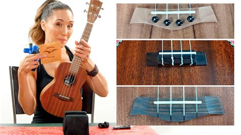 How To Restring Your Ukulele 3 Different Bridges 2 Different