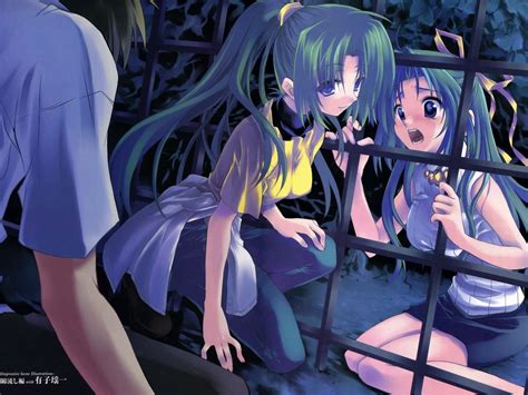 Illustration Anime Higurashi No Naku Koro Ni Ryuuguu Reina