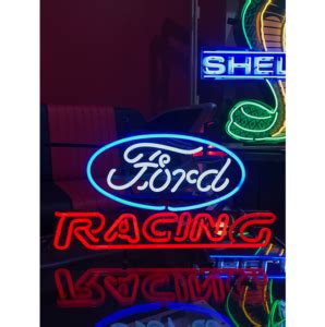 Ford Racing Neon Sign Neon Signs Mancave Madness