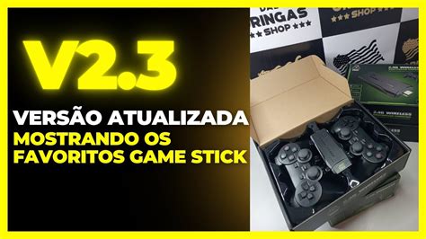 Vers O Atualizada V Mostrando Os Favoritos Do Game Stick K Lite